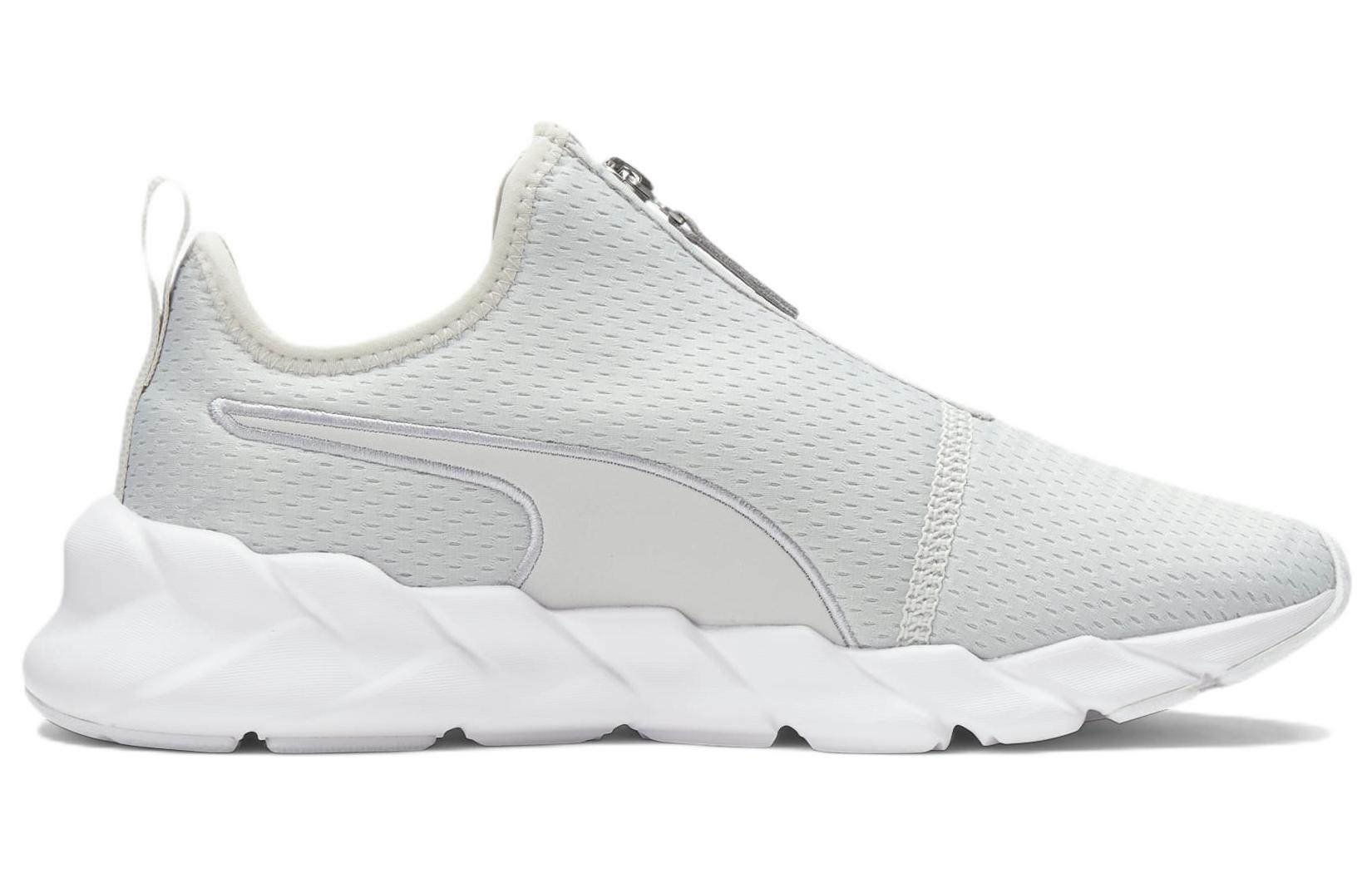 Order (W) プーマ ウイーブ ジップ グレーバイオレットシルバー 193923-05