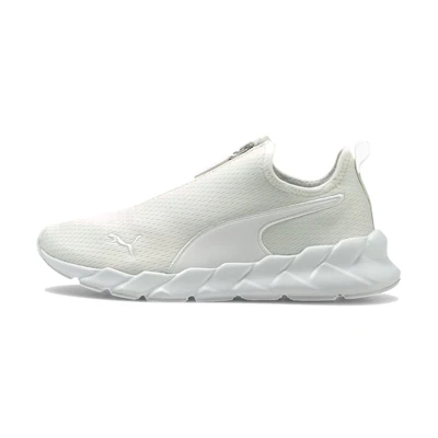 (W) Puma Weave Zip Training Shoe 'White'