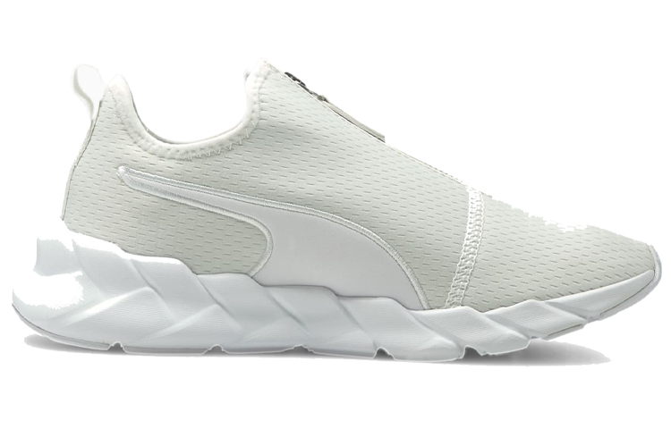 Order (Women) Puma Weave Zip Training Shoe 'White' 193923-04