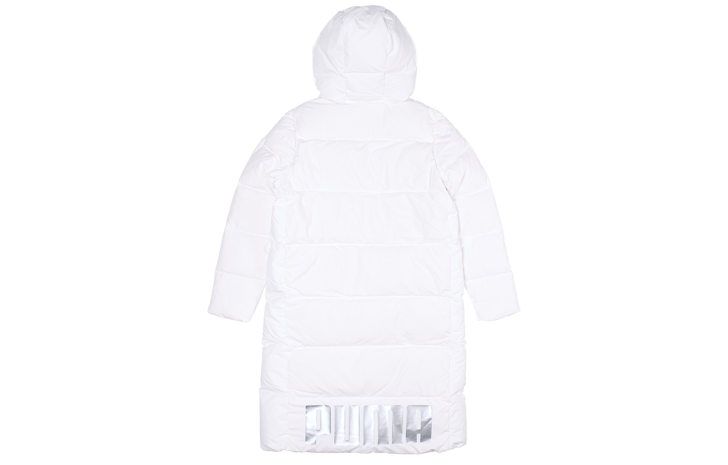 Lookbook (W) Puma 白色長版羽絨外套冬季夾克 585107-02