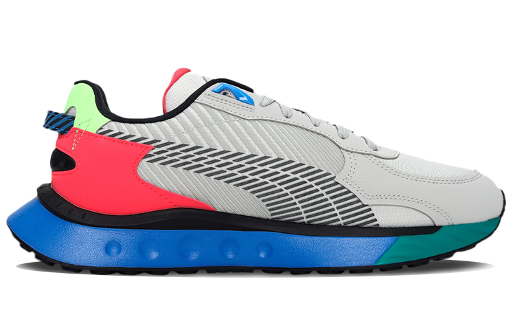 (W) Puma Wild Rider 'Dazed Grey Blue Red' 圖 2