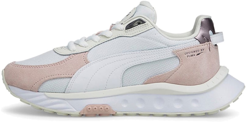 (女性)Puma Wild Rider「柔金汽霧灰色蓮花」 381900-01 Buy (女性)Puma Wild Rider「柔金汽霧灰色蓮花」 381900-01
