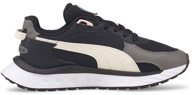 (Women) Puma Wild Rider Downtown 'Black Ivory' 384417-01 Order (Women) Puma Wild Rider Downtown 'Black Ivory' 384417-01