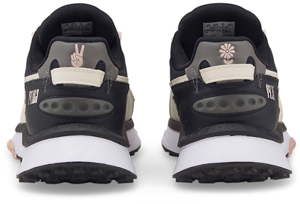 (Women) Puma Wild Rider Downtown 'Black Ivory' 384417-01 Shop (Women) Puma Wild Rider Downtown 'Black Ivory' 384417-01