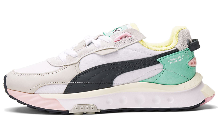(Women) Puma Wild Rider Layers 'White Ebony'  384590-03