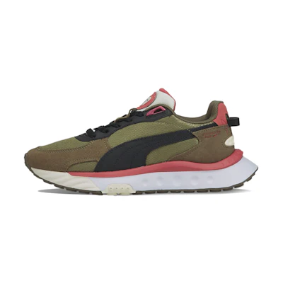 (W) Puma Wild Rider Mesh 'Green Black'