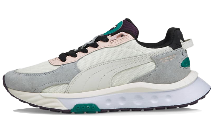 (W) Puma Wild Rider Mesh 'White Grey Blue'