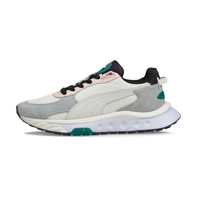 (W) Puma Wild Rider Mesh 'White Grey Blue'
