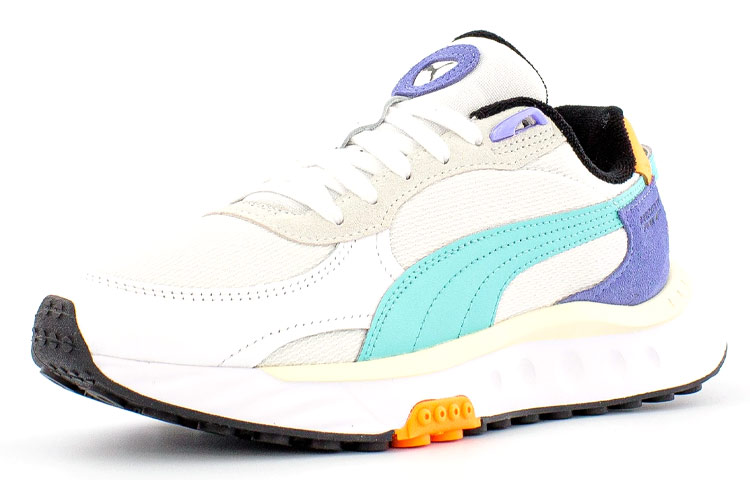 (W) Puma Wild Rider  'White Elektro Aqua' 圖 3