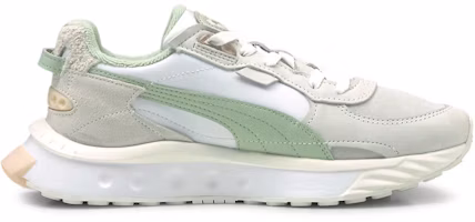 Order (Women) Puma Wild Rider PRM White Grey Green 381899-01