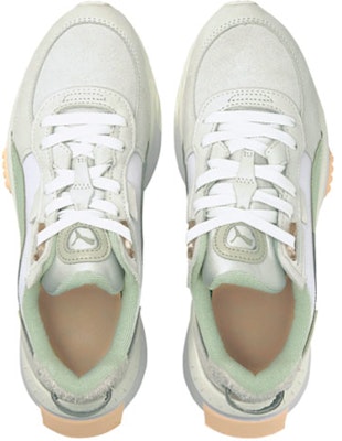 (W) Puma Wild Rider PRM Blanco Gris Verde 381899-01 Lookbook (W) Puma Wild Rider PRM Blanco Gris Verde 381899-01