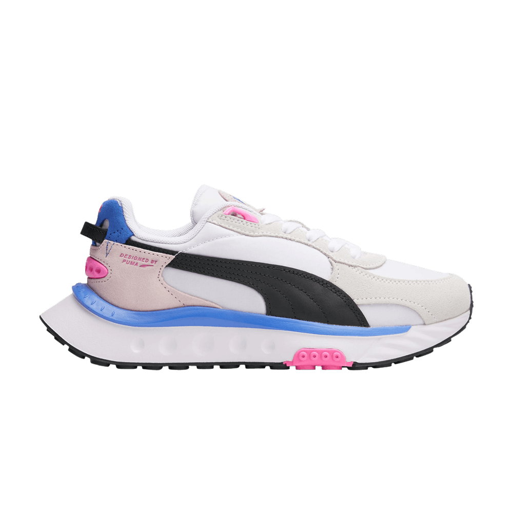 (W) Puma Wild Rider Rollin' 'White Pink Lady'