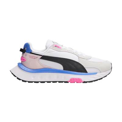 (W) Puma Wild Rider Rollin' 'White Pink Lady'