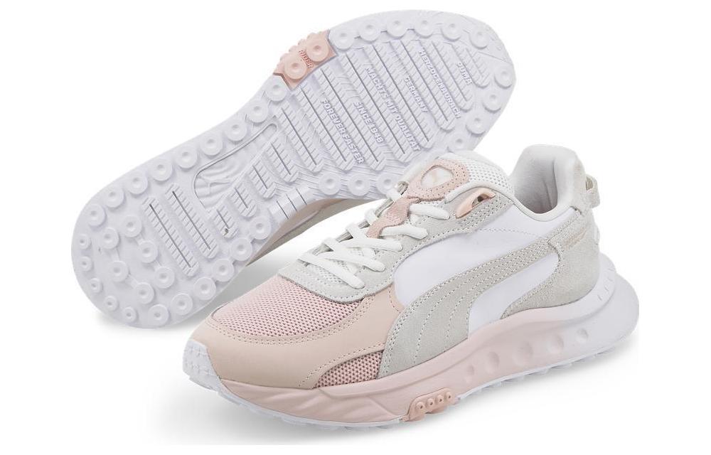 Shop (W) 彪马 Wild Rider 软型 '粉笔粉色' 384866-01