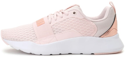 (Women) Puma Wired Metallic SoftFoam 'White Pink' 374624-02 (Women) Puma Wired Metallic SoftFoam 'White Pink' 374624-02