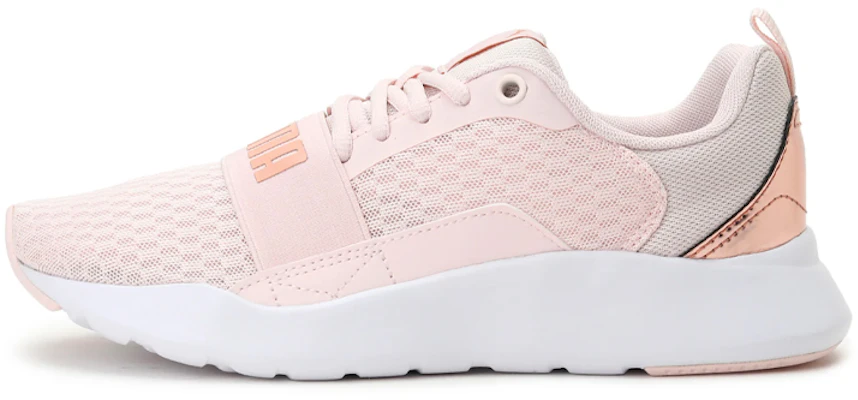 (W) 彪马 Wired Metallic SoftFoam "白粉" 374624-02 Buy (W) 彪马 Wired Metallic SoftFoam "白粉" 374624-02