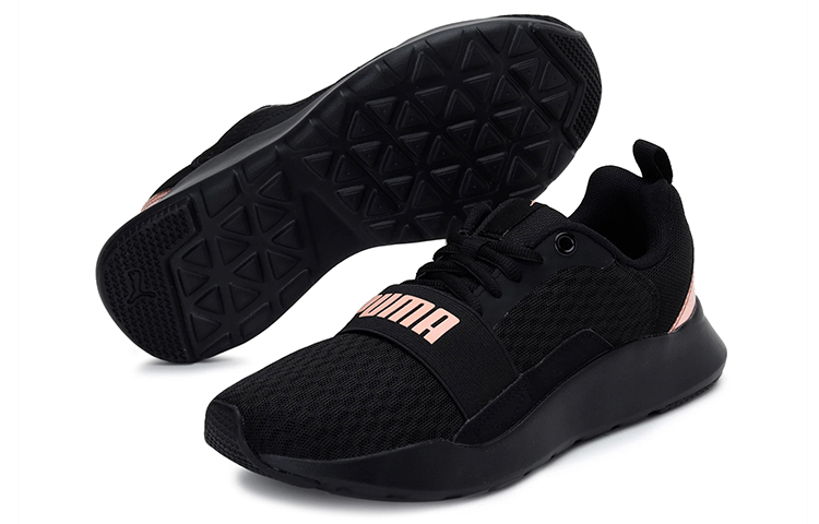 (W) Puma Wired Metallic SoftFoam 'Black Pink' 圖 5