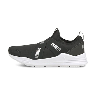 (W) Puma Wired Run Slip-On 'Black Silver'