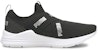 (W) Puma Wired Run Slip-On 'Hitam Perak' 382299-01