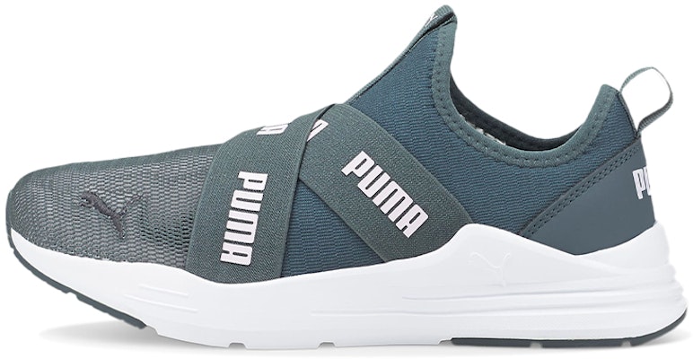 (Women) Puma Wired Run Slip-On 'Blue' 383955-01 Buy (Women) Puma Wired Run Slip-On 'Blue' 383955-01