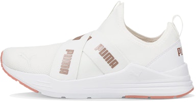 (Women) Puma Wired Run Slip-On 'White Rose Gold' 382299-04 (Women) Puma Wired Run Slip-On 'White Rose Gold' 382299-04