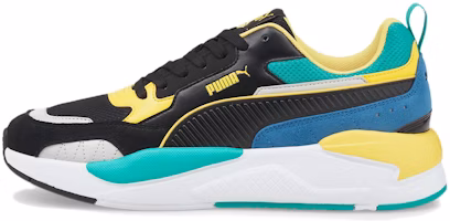 (Women) Puma X-Ray 2 Square 'Black Green Yellow' 383203-05 (Women) Puma X-Ray 2 Square 'Black Green Yellow' 383203-05