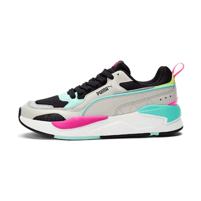 (W) Puma X-Ray 2 Square 'Grey Black Patchwork'