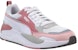 (W) 푸마 X-ray 2 스퀘어 핑크 화이트 (Puma X-ray 2 Square Pink White) 375844-06