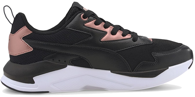 (Women) Puma X-Ray Lite Metallic 'Black Rose Gold' 374737-01 Order (Women) Puma X-Ray Lite Metallic 'Black Rose Gold' 374737-01