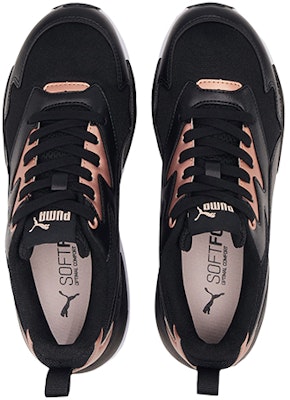 (Women) Puma X-Ray Lite Metallic 'Black Rose Gold' 374737-01 Shop (Women) Puma X-Ray Lite Metallic 'Black Rose Gold' 374737-01