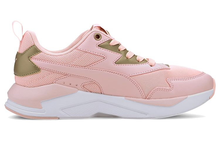 Order (W) Puma X-Ray Lite Metallic Lage Hardloopschoenen Roze/Goud 374737-02
