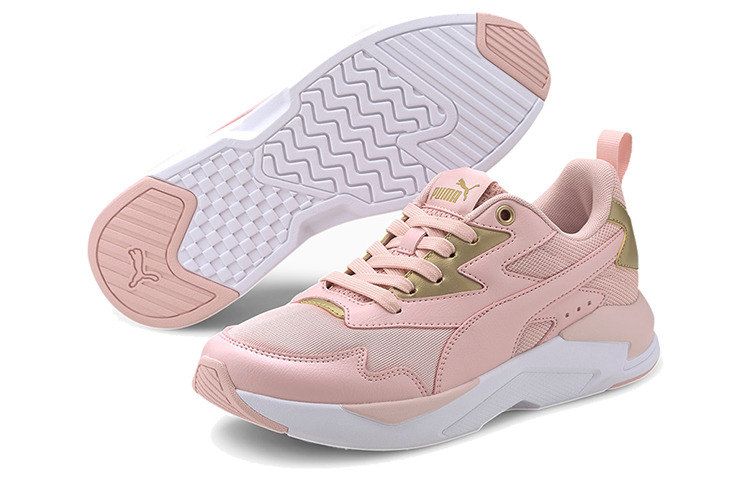 Purchase (W) Puma X-Ray Lite Metallic Lage Hardloopschoenen Roze/Goud 374737-02