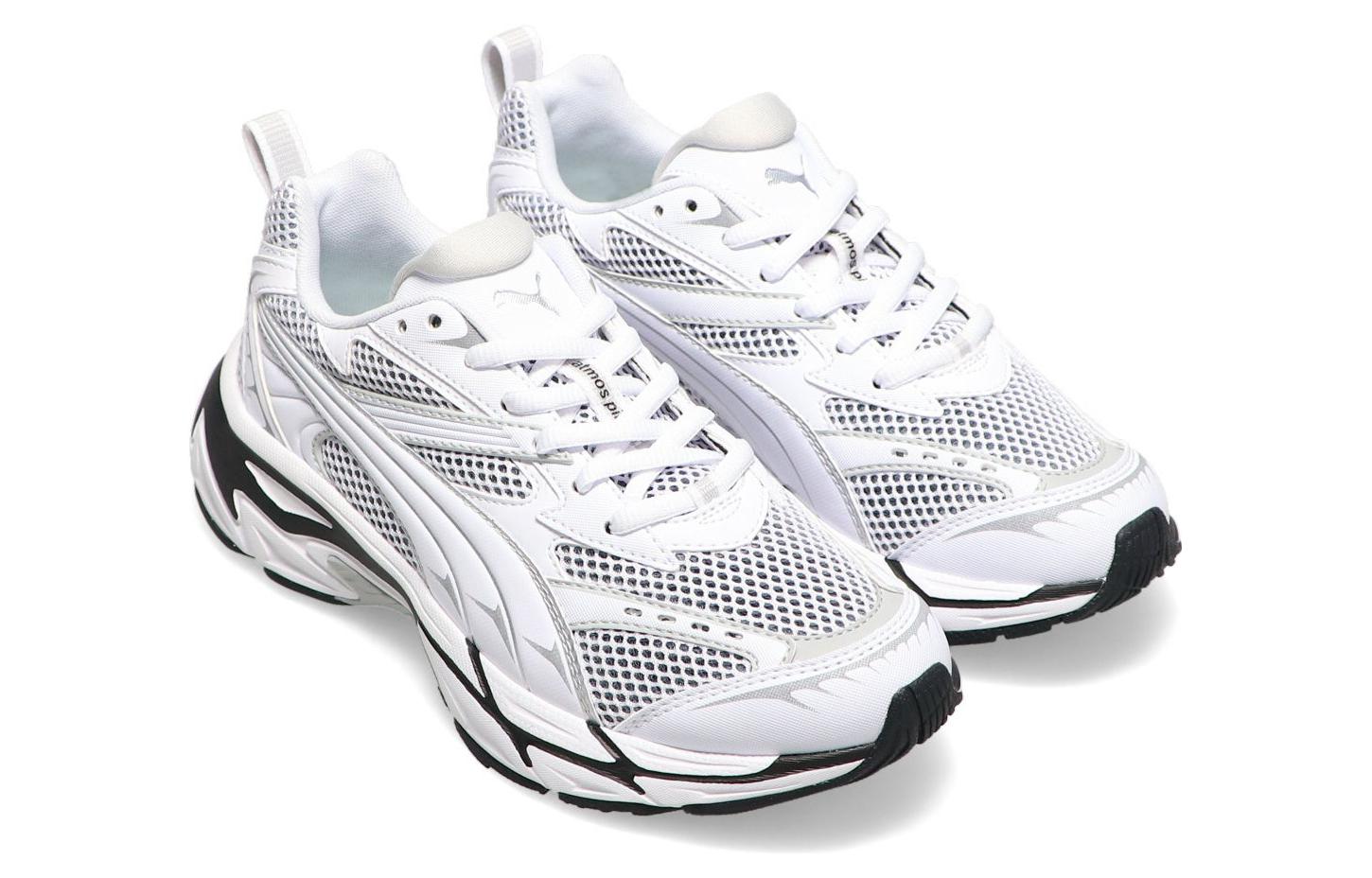 Order (W) Puma x Atmos Pink Morphic 'Putih Hitam Perak' 396413-01