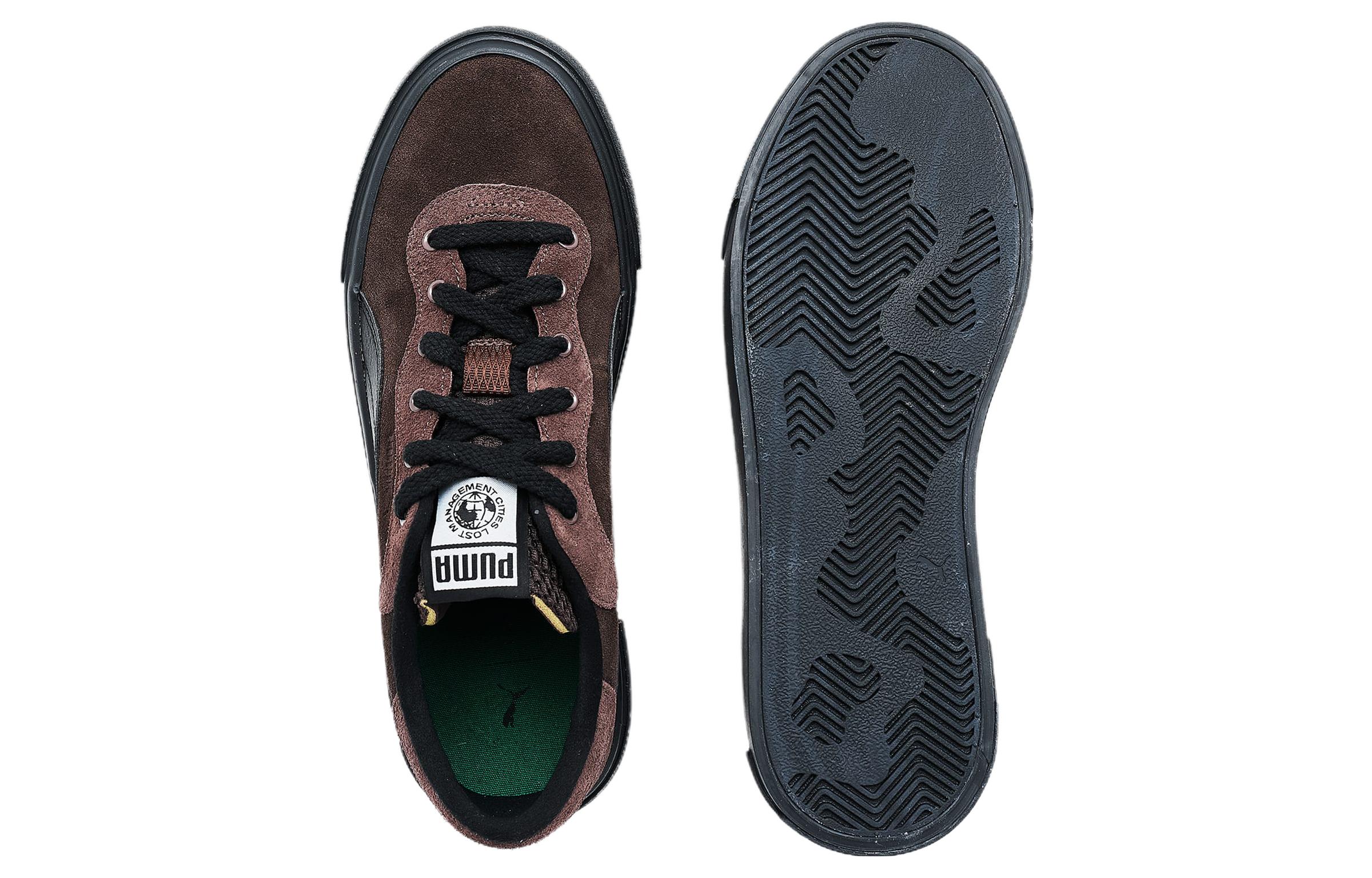 Shop (W) 푸마 X LMC 로얄 스웨이드 체스트넛 '블랙 브라운' 396957-02