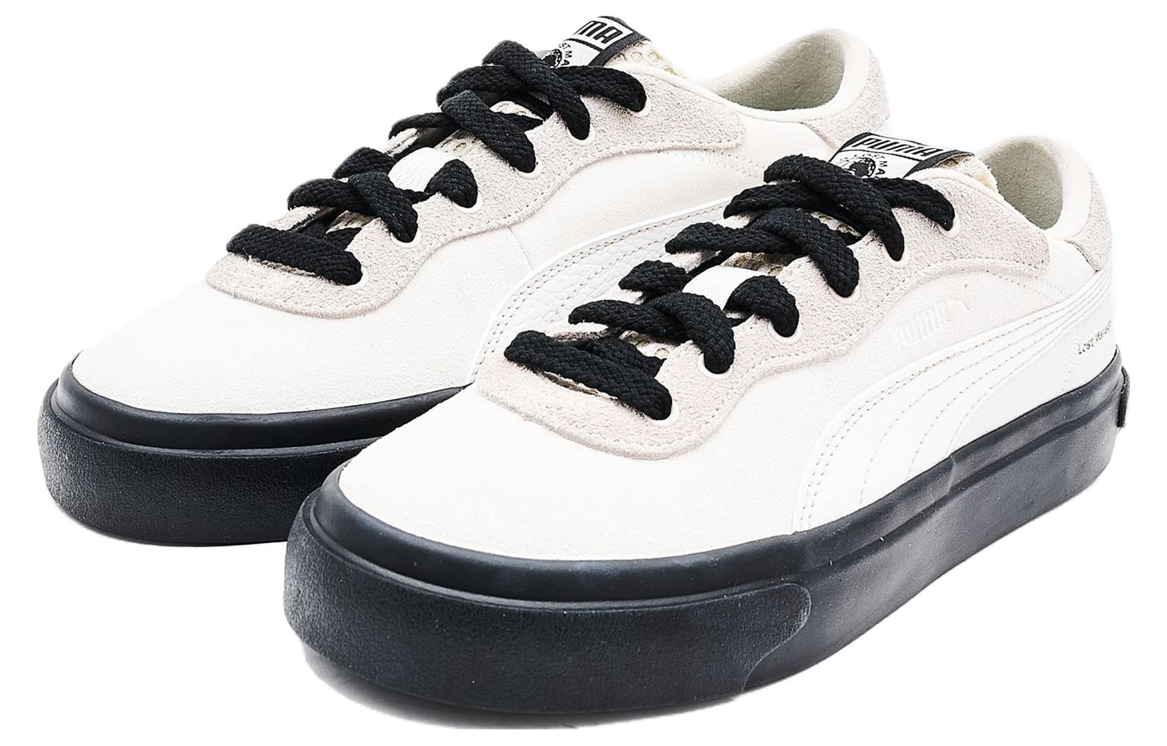 Lookbook (W) プーマ×LMC ロイヤル スエード "白/サンドデューン" 396957-01