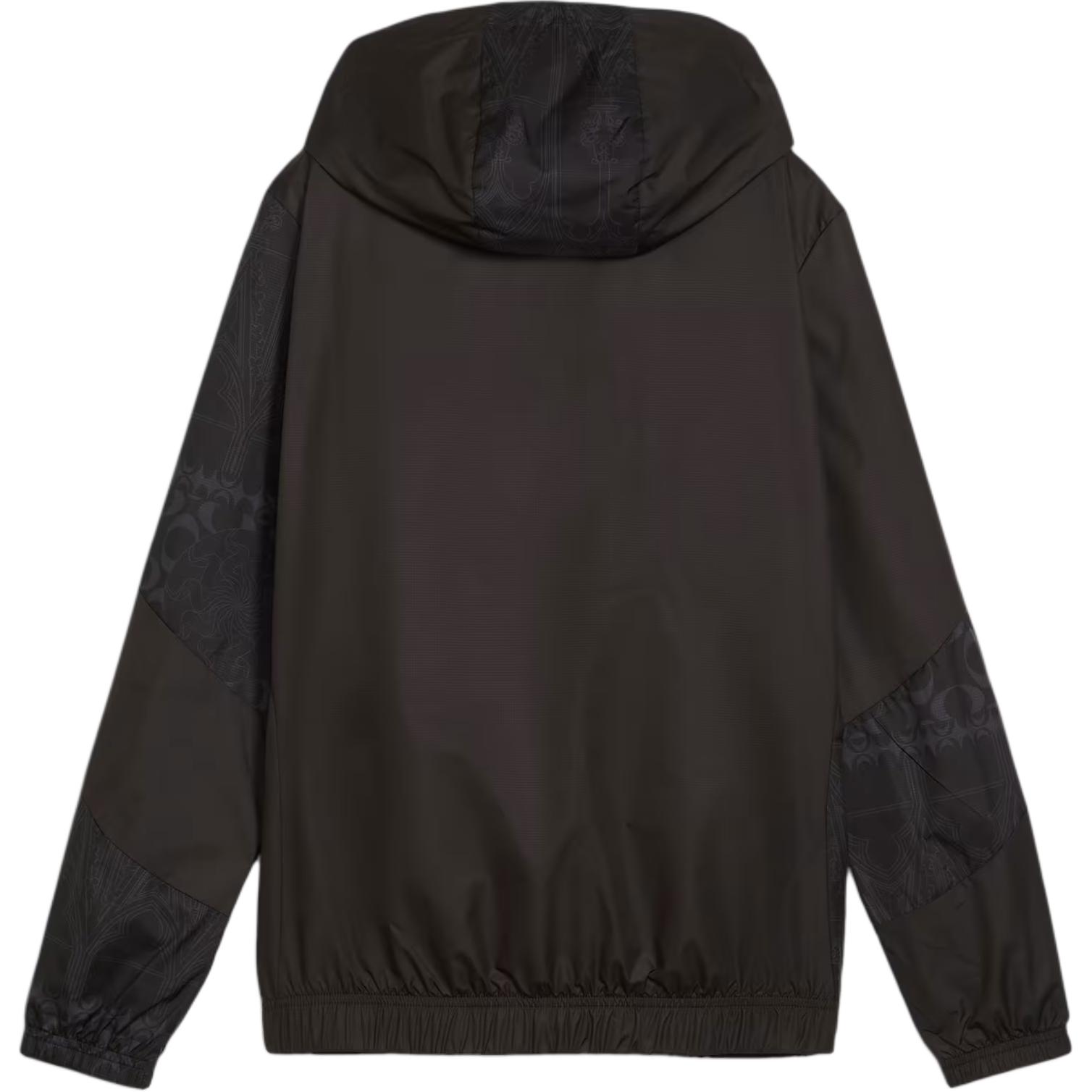 (Women) Puma PLEASURES Full-Zip Soccer Jacket Hoodie Black Collaboration 776094-01 圖 3