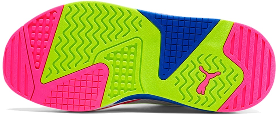 (W) 푸마 X-RAY 로우탑 런닝화 (화이트/그린/핑크) 374238-20 Details for (W) 푸마 X-RAY 로우탑 런닝화 (화이트/그린/핑크) 374238-20