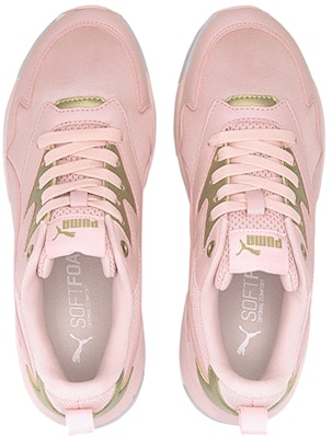 Puma X-Ray Lite Metallic 女款 粉金 低筒運動鞋 Lookbook Puma X-Ray Lite Metallic 女款 粉金 低筒運動鞋