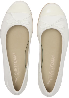 (Women) Puma Yongi Flat Ribbon Warm White 394160-03 Order (Women) Puma Yongi Flat Ribbon Warm White 394160-03