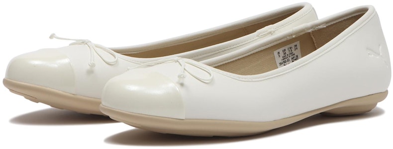 (W) Puma Yongi Flat Ribbon Warm White 394160-03 Lookbook (W) Puma Yongi Flat Ribbon Warm White 394160-03