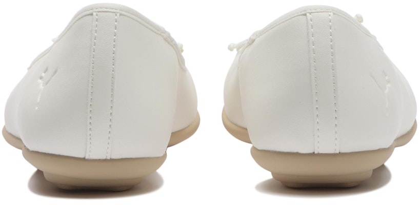 (Women) Puma Yongi Flat Ribbon Warm White 394160-03 Shop (Women) Puma Yongi Flat Ribbon Warm White 394160-03