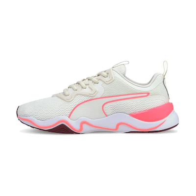 (W) Puma Zone XT Low Top Running Shoes Pink/White