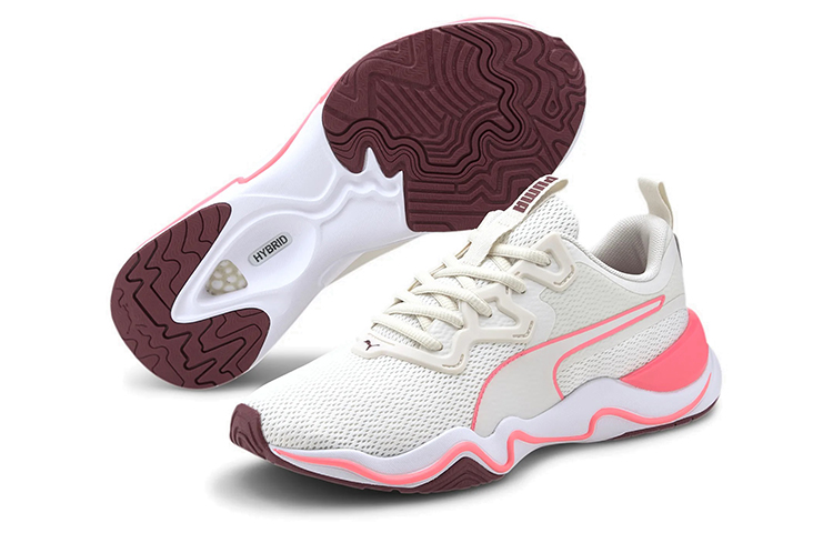 (W) Puma Zone XT Low Top Running Shoes Pink/White 圖 5