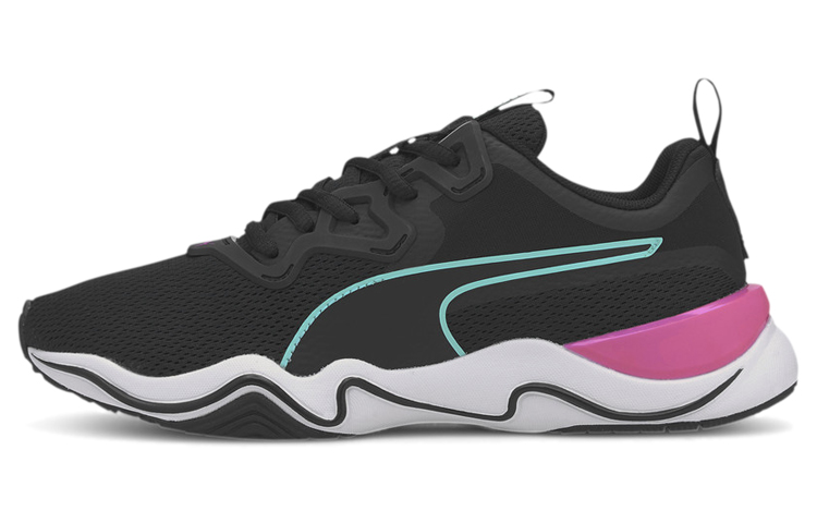 (Women) Puma Zone Xt Running Shoe Black/Pink/Blue 193031-06