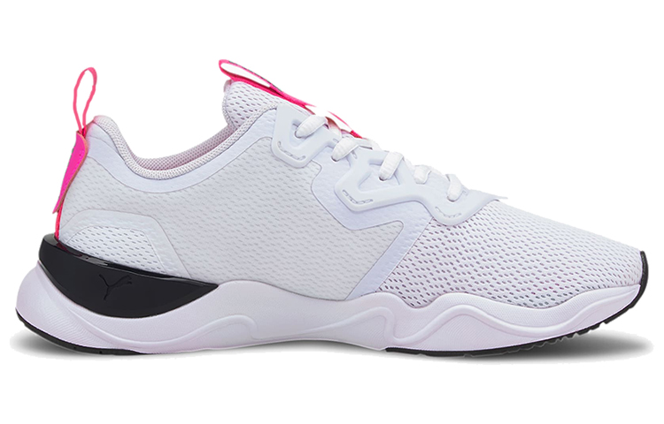 Order (W) Puma Zone XT Wit/Zwart/Roze Lage Sneakers 193031-07