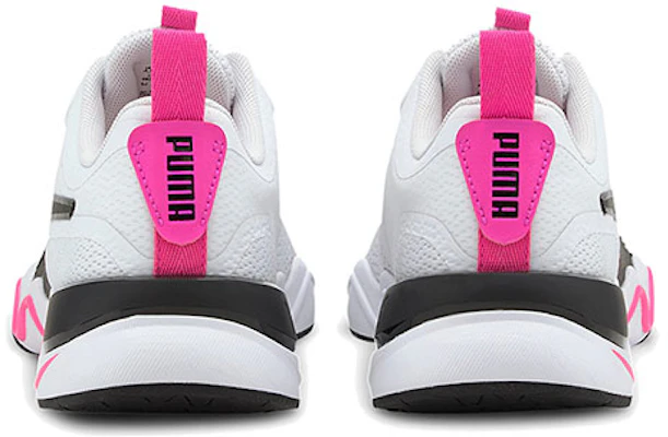 (W) Puma Zone XT Wit/Zwart/Roze Lage Sneakers 193031-07 Shop (W) Puma Zone XT Wit/Zwart/Roze Lage Sneakers 193031-07