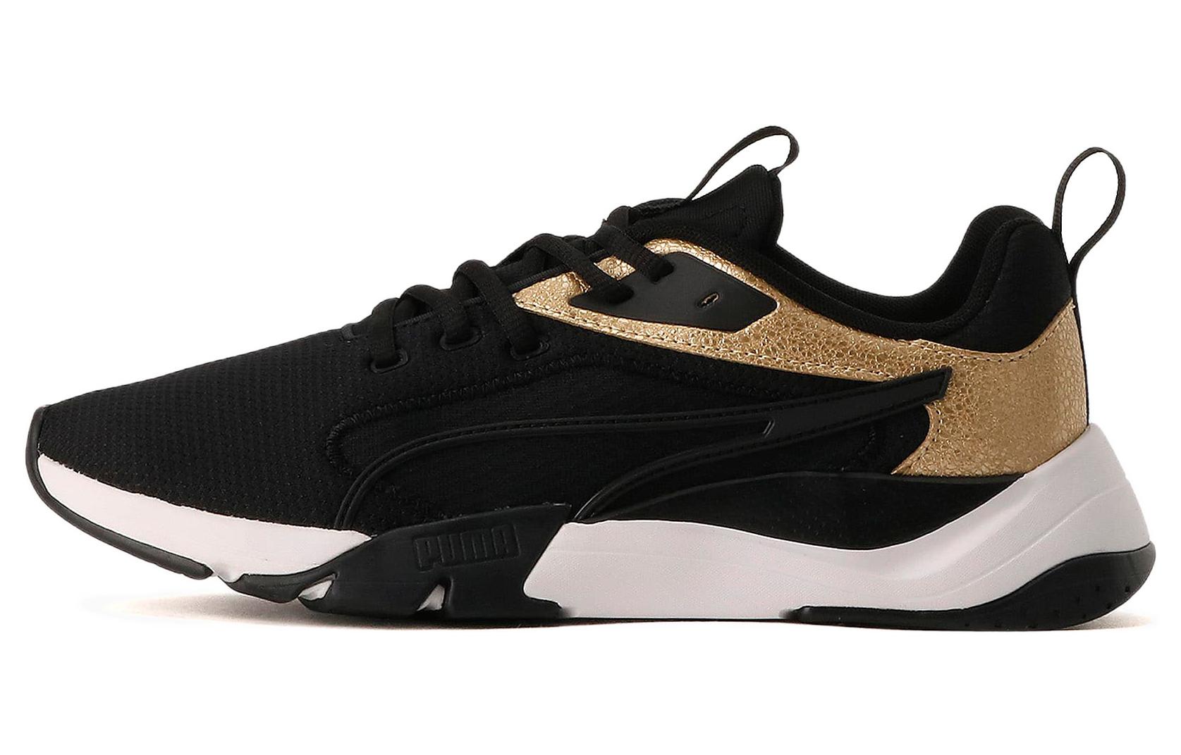 (Women) Puma Zora Shine 'Black Gold' 389797-01
