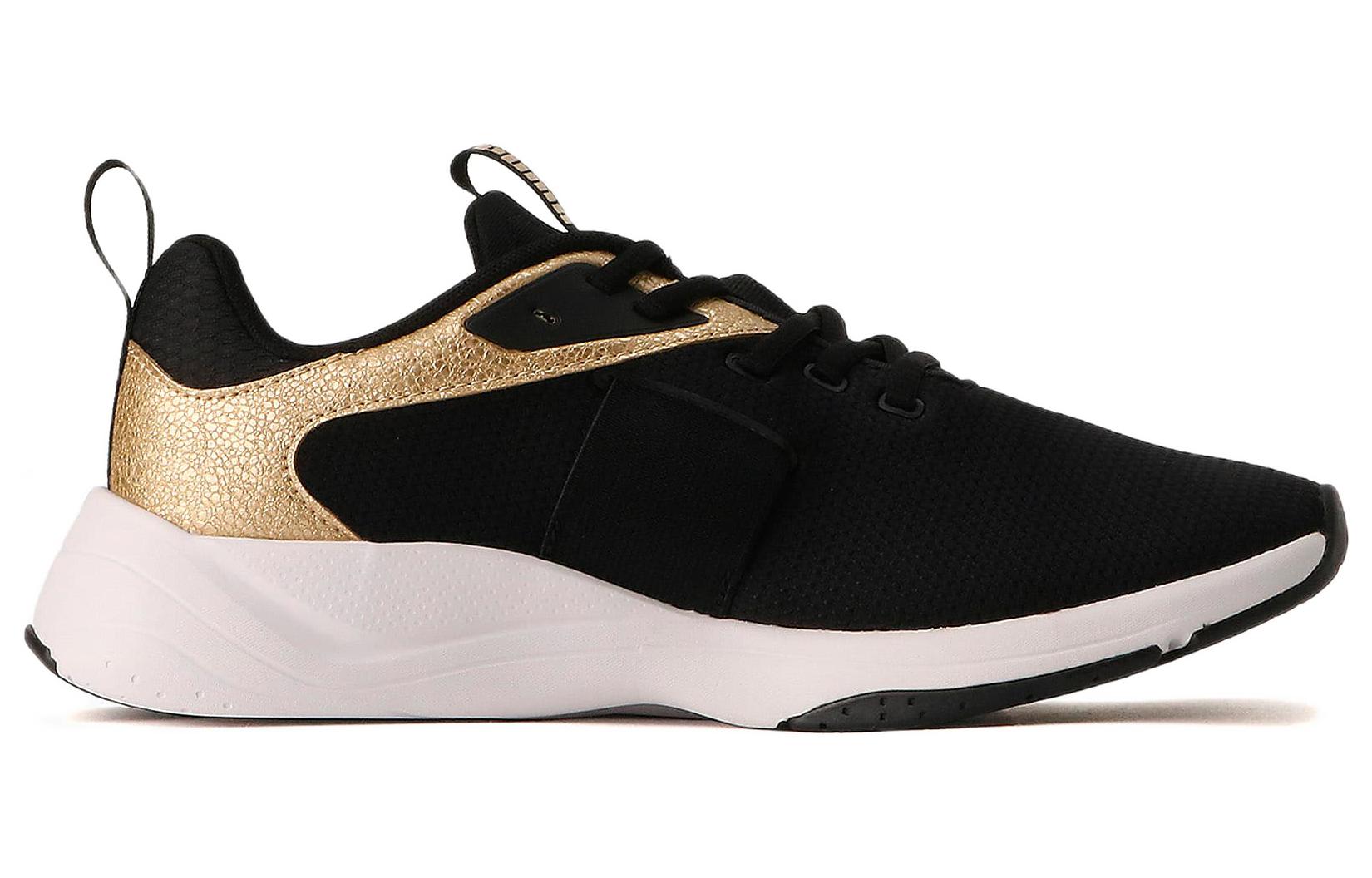 Order (W) Puma Zora Shine ''Schwarz Gold'' 389797-01