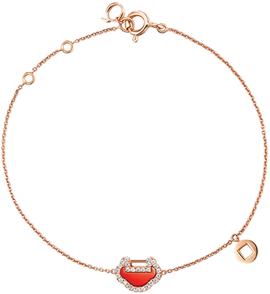 women-qeelin-petite-yu-yi-18-k-rose-gold-red-agate-diamond-bracelet-for-women-yy-br-0002-e-rgdra