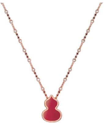 (W) Collar de oro Qeelin Qilin Gourd 18K para mujer - Dorado. WZN30AJRGRA Order (W) Collar de oro Qeelin Qilin Gourd 18K para mujer - Dorado. WZN30AJRGRA